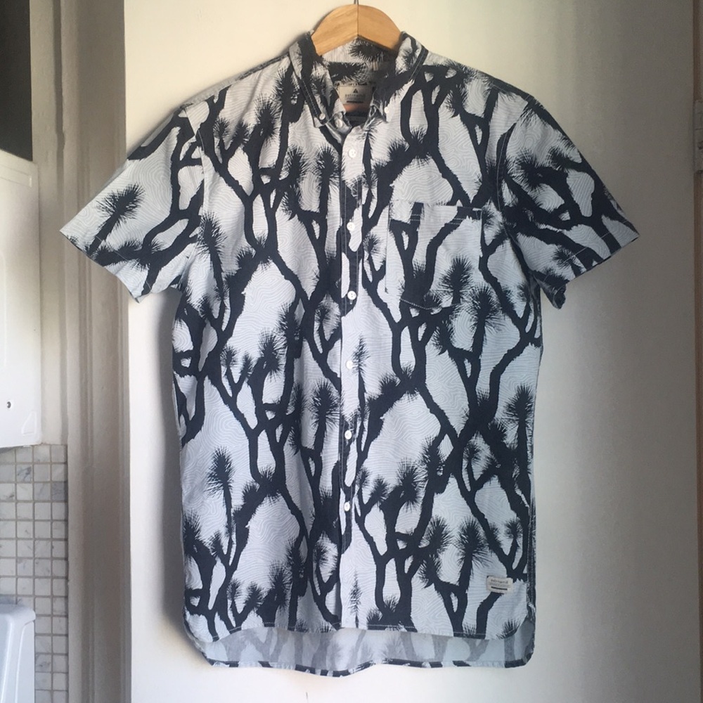 Astrneme search/survive Joshua Tree Button Down